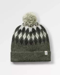 Snowdrop Recycled Bobble Hat