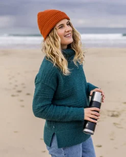 Snug Recycled Polo Neck Knitted Jumper