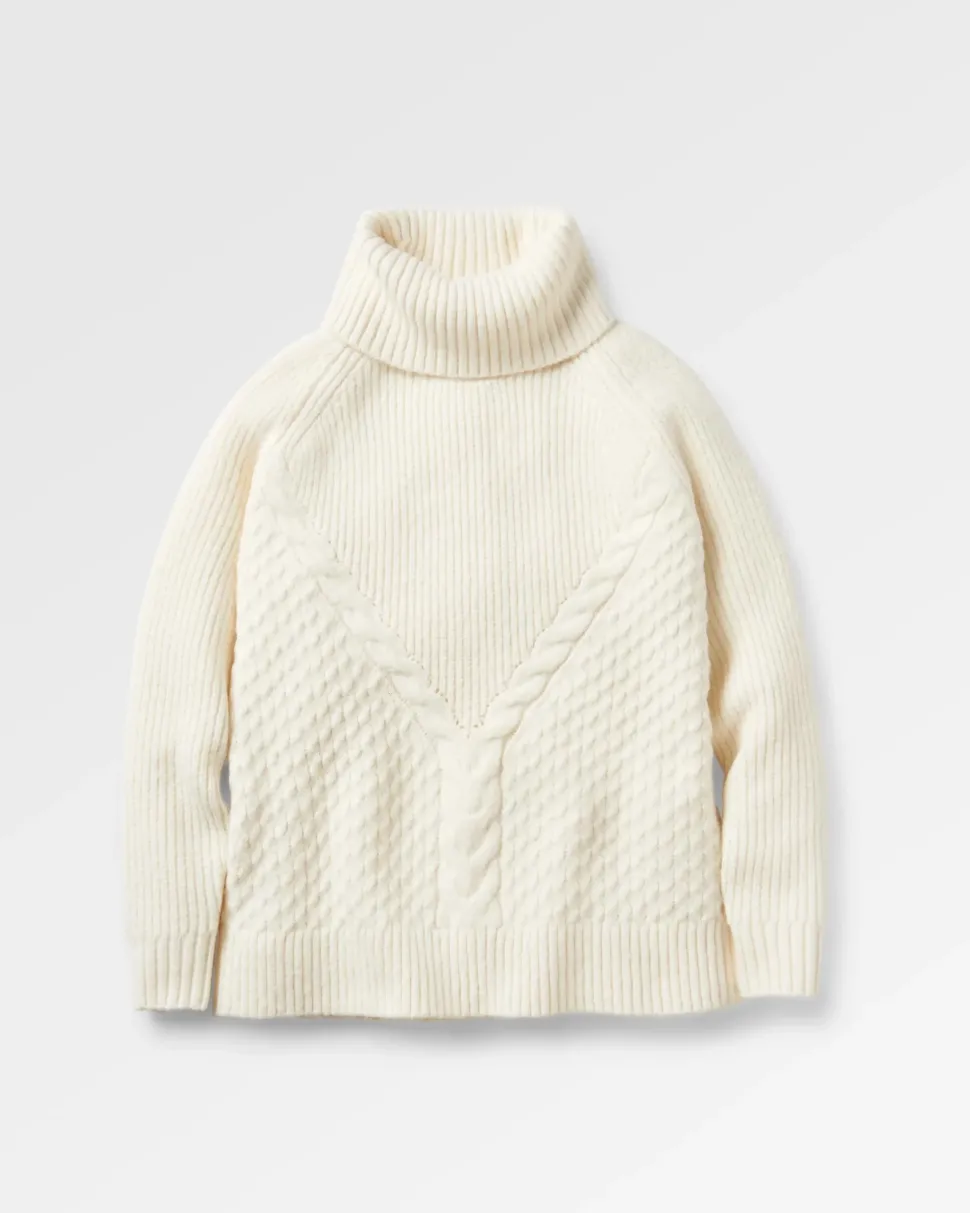 Snuggle Recycled Knitted Polo Neck
