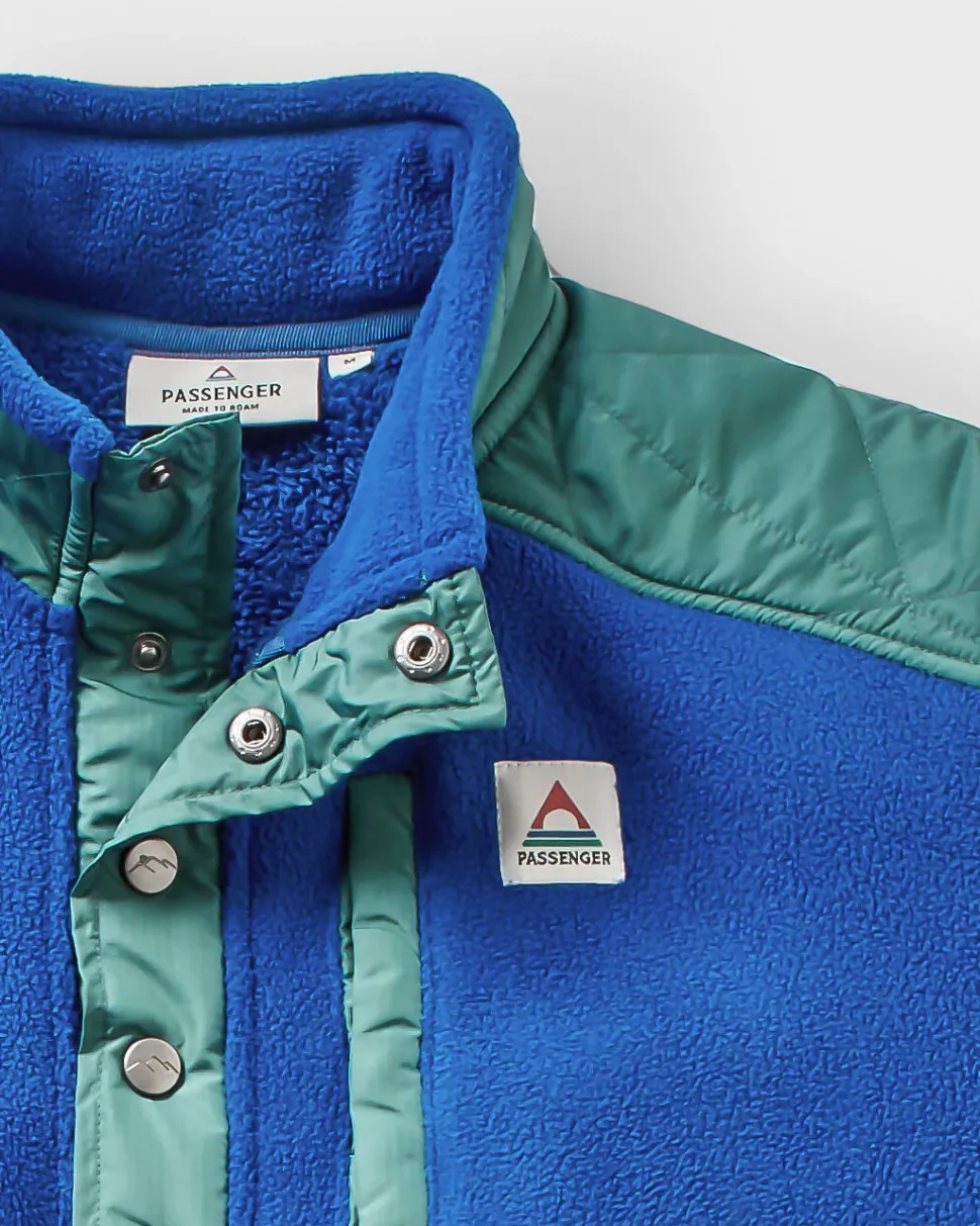 Solace Recycled Sherpa-Lined Polar Fleece