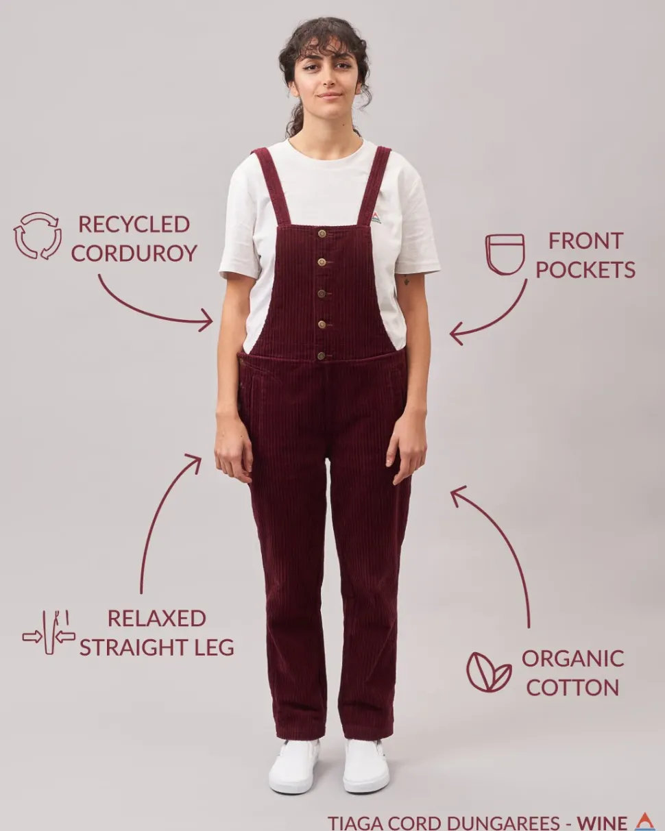 Tiaga Cord Dungarees