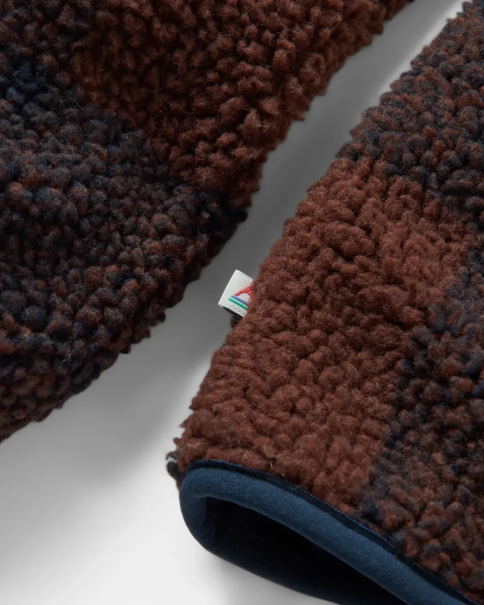 Trekker Recycled Deep-Pile Sherpa Fleece