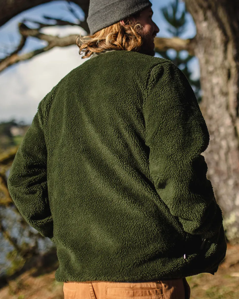 Trekker Recycled Deep-Pile Sherpa Fleece