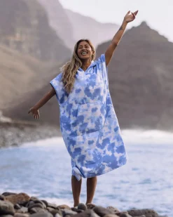 Tulum Recycled Towel Poncho