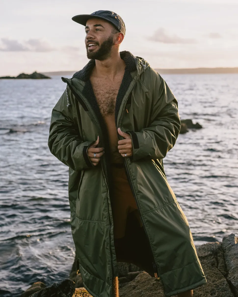 Waves Recycled Sherpa Lined Changing Robe