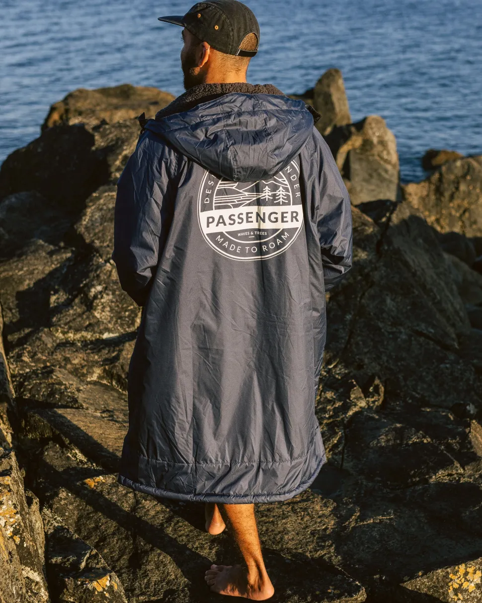 Waves Recycled Sherpa Lined Changing Robe