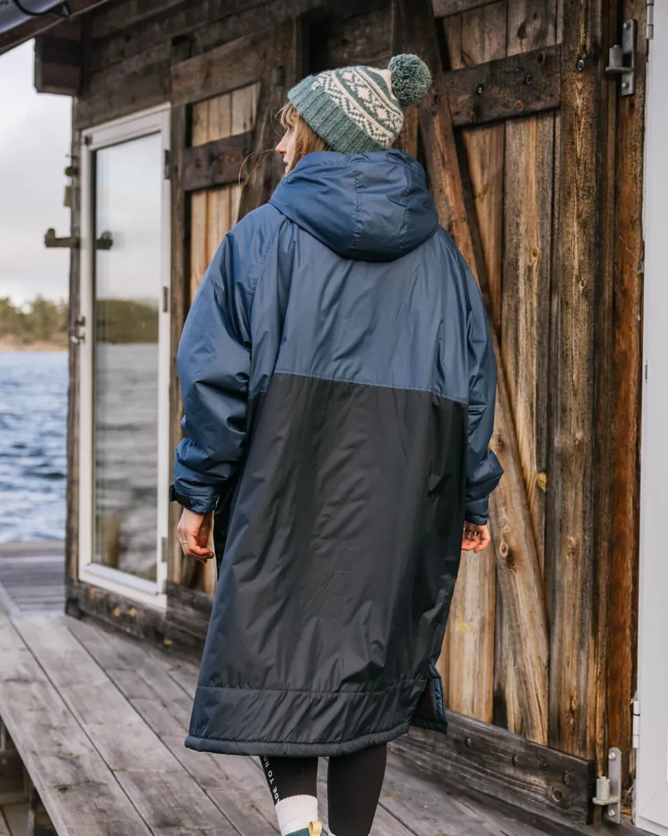Waves Recycled Sherpa Lined Changing Robe