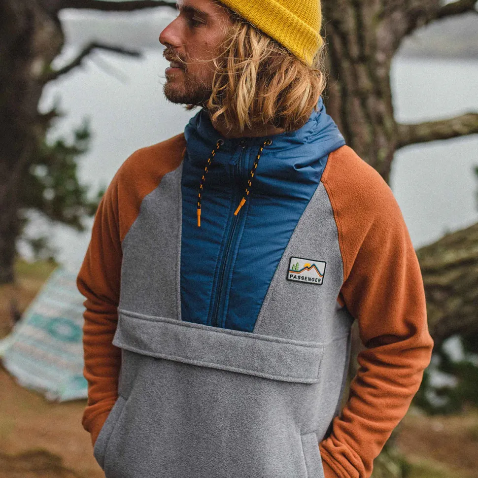 Woodland 1/2 Zip Recycled Polar Fleece