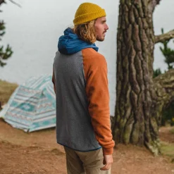 Woodland 1/2 Zip Recycled Polar Fleece