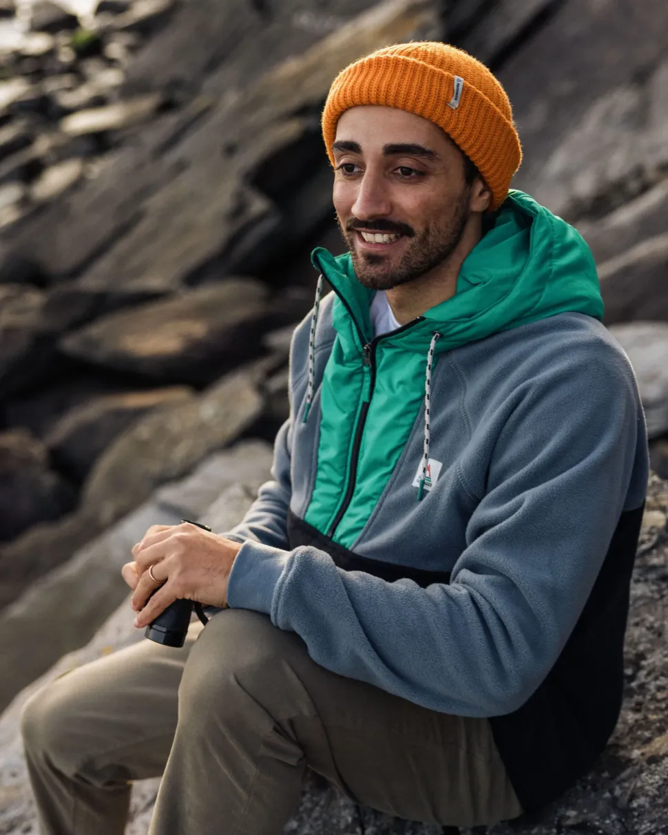 Woodland Hooded 1/2 Zip Polar Fleece
