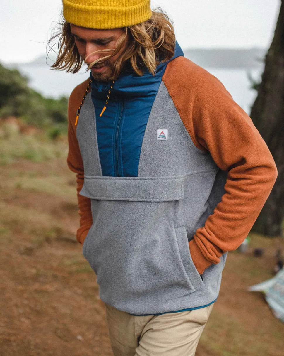 Woodland Hooded 1/2 Zip Polar Fleece